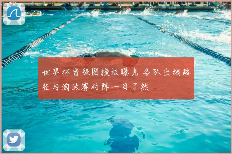世界杯晋级图模板曝光 各队出线路径与淘汰赛对阵一目了然